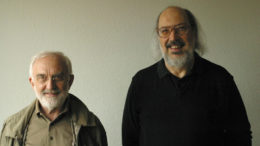 Da sinistra, Gianni Coscia e Gianluigi Trovesi (Foto Roberto Masotti)