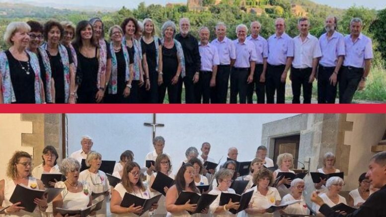 I cori Europa Cantat di Reano e Cor de Rupià